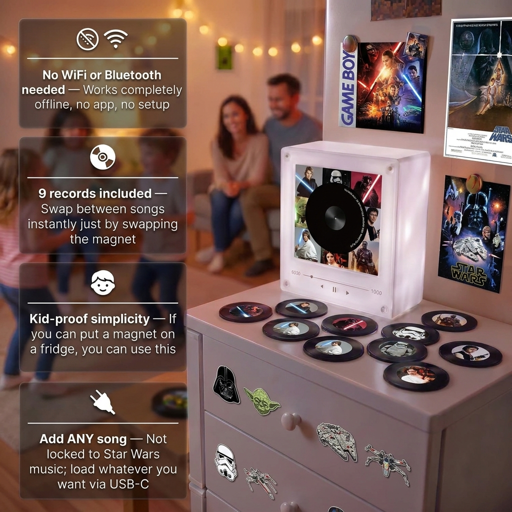 SW Magnetic record Player