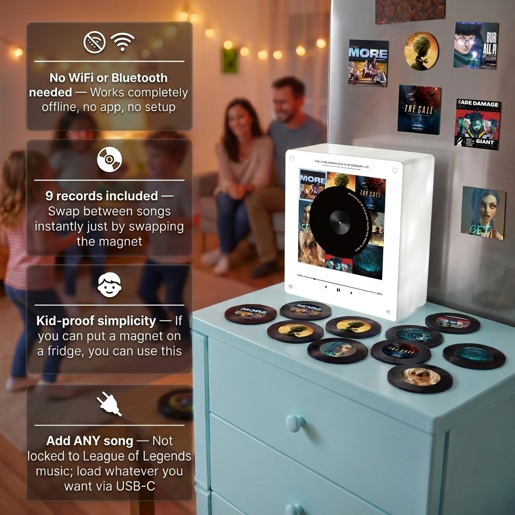LoL Magnetic record Player