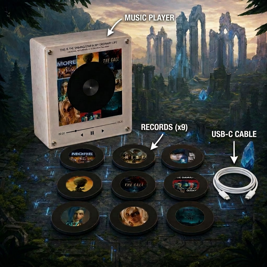 LoL Magnetic record Player