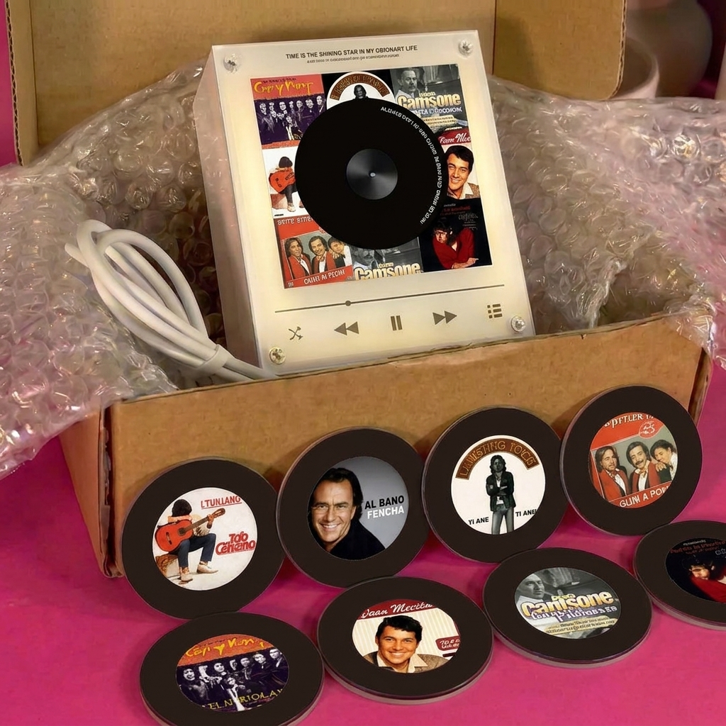 Italian Nostalgia Magnetic record Player