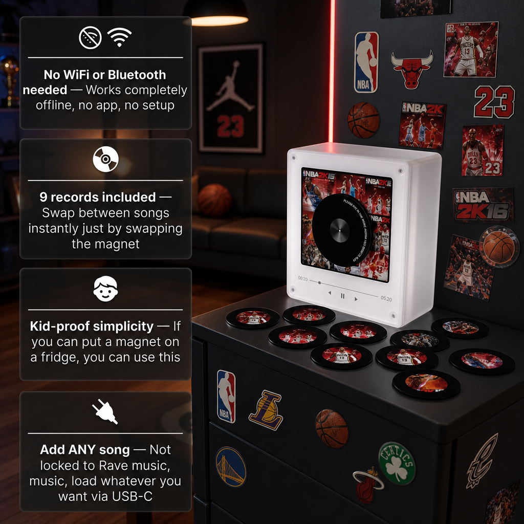 NBA 2k Magnetic record Player