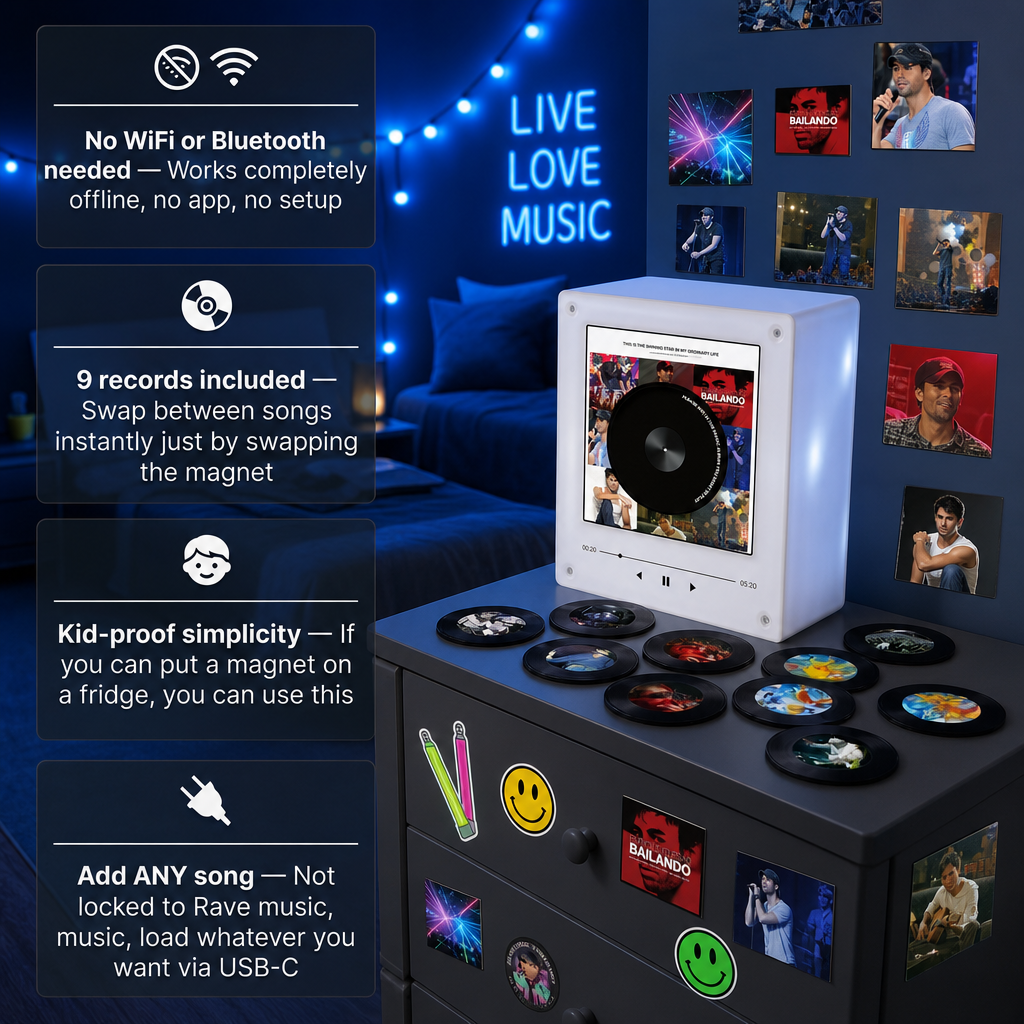 Enrique Iglesias Edition Music Player