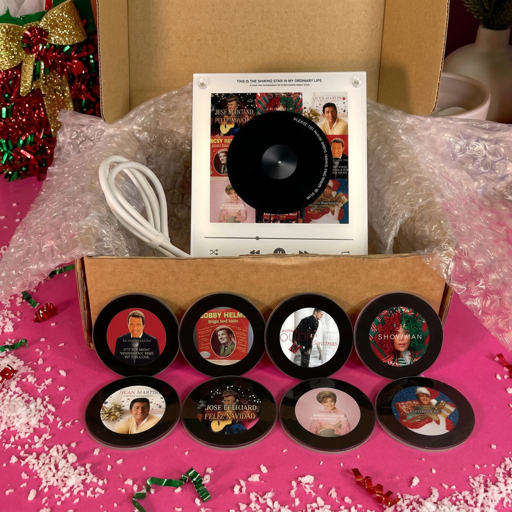 Christmas edition Magnetic record Player