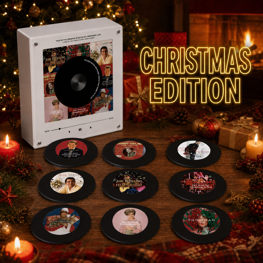 Christmas edition Magnetic record Player